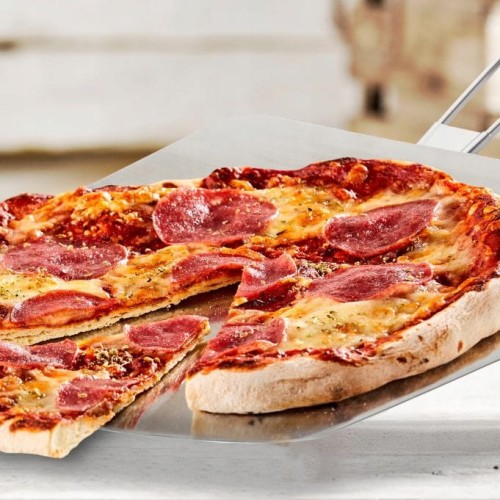 Łopatka do pizzy z drewnianą rączką Relaxdays