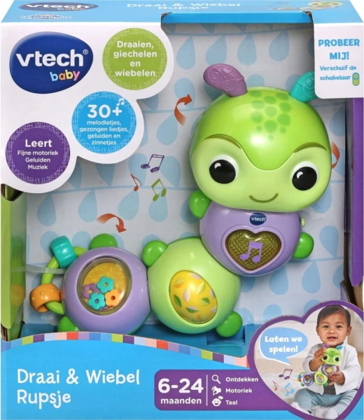 VTech Baby interaktywna dżdżownica 6 - 24 miesięcy, język holenderski