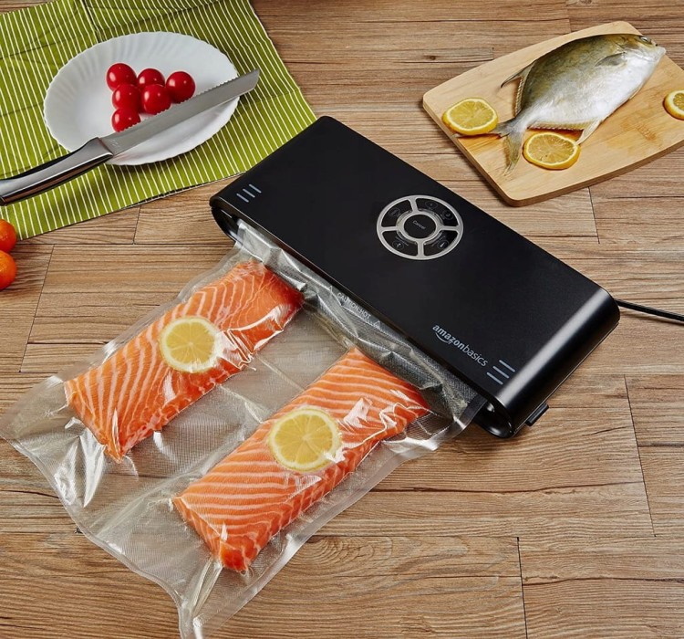 Próżniowa pakowarka żywności Amazon Basic VS2320 czarny