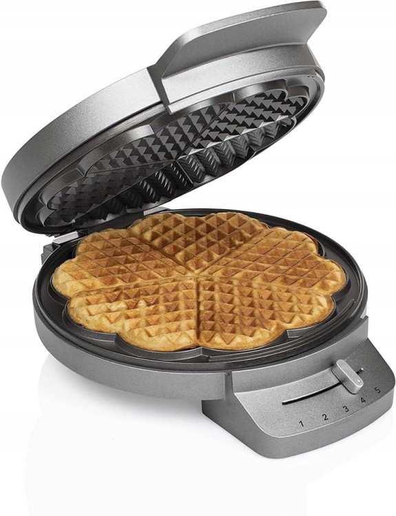 Gofrownica Princess Waffle Iron Deluxe 1200W srebrny/szary