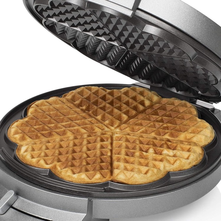 Gofrownica Princess Waffle Iron Deluxe 1200W srebrny/szary