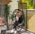 Wiszący fotel z poduszką, rattan, składany, do 150 kg, ciemnoszary Outsunny