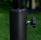 Stojak na parasol, podstawa antyk 13kg Ø35/Ø38/Ø48 mm Outsunny