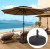 Podstawa na parasol Ø36/38/48mm, do 30 kg, czarny Outsunny
