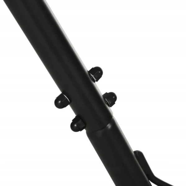 Stojak do hamaka, metalowy, regulowana długość 313-388 cm Outsunny