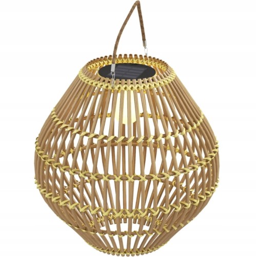 Lampa ogrodowa solarna z czujnikiem światła, wodoodporna Outsunny
