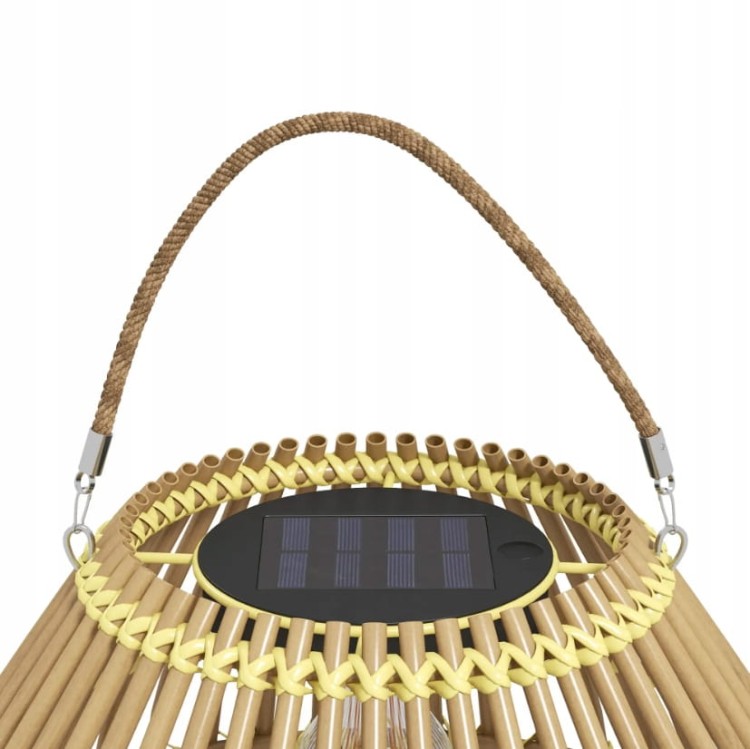 Lampa ogrodowa solarna z czujnikiem światła, wodoodporna Outsunny