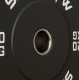 Ciężarek, obciążenie 1 x 20 kg, Standard Olimpijski, Guma, Czarny SPORTNOW