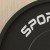 Ciężarek, obciążenie 1 x 20 kg, Standard Olimpijski, Guma, Czarny SPORTNOW