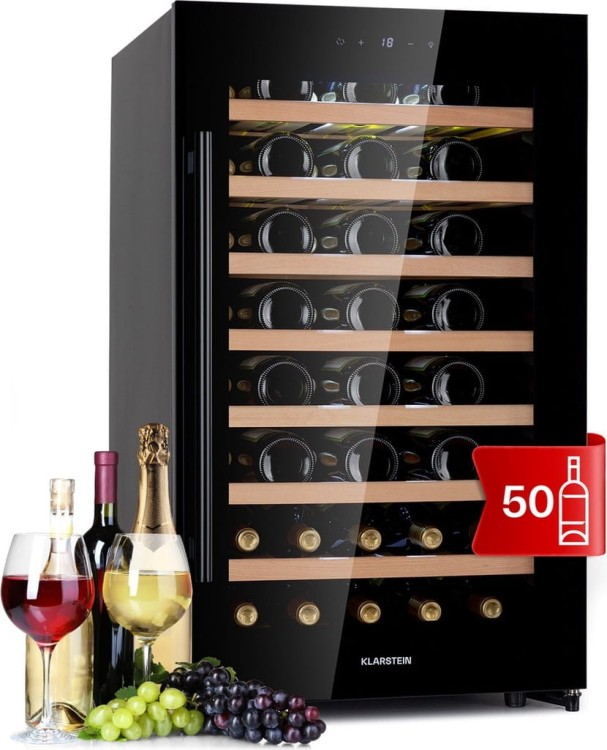 Chłodziarka do wina Klarstein Barossa 50 Uno winiarka na 50 butelek
