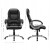 Fotel biurowy ergonomiczny SONGMICS z ekoskóry PU, do 150 kg, czarny