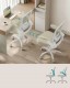 Fotel biurowy ergonomiczny z podparciem lędźwiowym SONGMICS beżowy