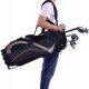Torba golfowa z podpórką COSTWAY lekka torba na kije golfowe, 8 przegród