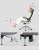 Ergonomiczny fotel biurowy SONGMICS regulowany, obrotowy, szary