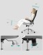 Ergonomiczny fotel biurowy SONGMICS regulowany, obrotowy, szary
