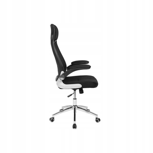 Ergonomiczny fotel biurowy SONGMICS regulowany, siatkowy, czarny