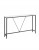 Stolik konsolowy, konsola 120 x 23 x 74 cm loft biały marmur VASAGLE