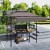 Pawilon grillowy 242x232 cm altana grillowa z dachem Outsunny kolor kawa