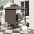 Pawilon grillowy 242x232 cm altana grillowa z dachem Outsunny kolor kawa
