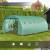 Pokrowiec do szklarni tunelowej 600x300x200 cm PE Outsunny zielony