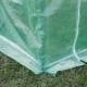 Pokrowiec do szklarni tunelowej 300x200x200 cm PE z oknami Outsunny zielony