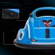 Elektro Bumper Car dla dzieci 12V z pilotem 360° LED Angry Birds niebieski AIYAPLAY