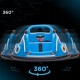 Elektro Bumper Car dla dzieci 12V z pilotem 360° LED Angry Birds niebieski AIYAPLAY