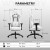 Fotel gamingowy Dowinx Luxury LS-6657B biały