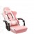 Fotel gamingowy Dowinx Racing Series 6688 różowo-biały