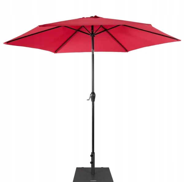 Podstawa parasola 21,5 kg na kółkach regulowana 41/49 mm COSTWAY czarna