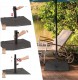 Podstawa parasola 21,5 kg na kółkach regulowana 41/49 mm COSTWAY czarna