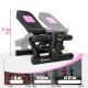 Mini stepper COSTWAY z linkami oporowymi regulowany fitness domowy