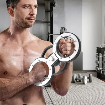Burn Machine COSTWAY 5,4 kg trening rąk regulowany opór fitness