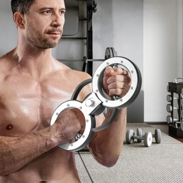 Burn Machine COSTWAY 5,4 kg trening rąk regulowany opór fitness