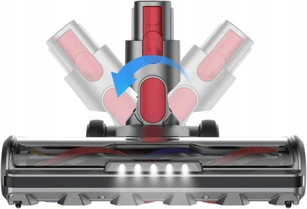 Szczotka do odkurzacza Dyson V7 V8 V10 V11 V15 z LED do podłóg i dywanów