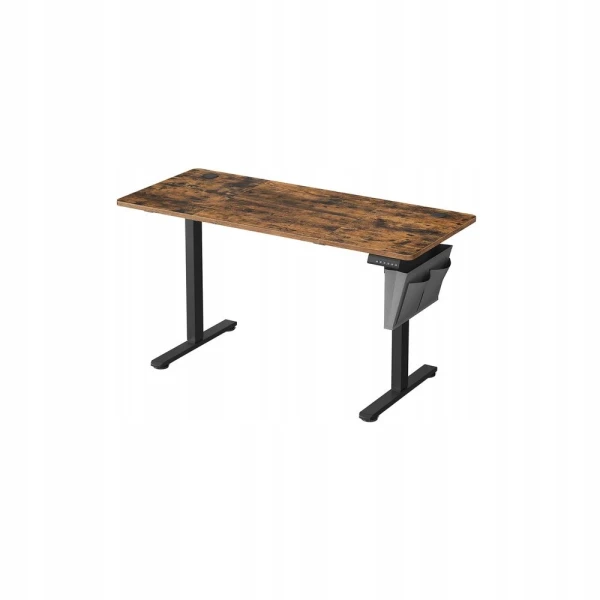 Biurko elektryczne SONGMICS 140x60 cm wysokość 72-120 cm rustykalny brąz