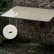 Pergola przyścienna Outsunny 3x1,8 m kremowa zadaszenie tarasowe