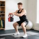 Zestaw hantli regulowanych SPORTNOW 15 kg 6w1 sztanga kettlebell