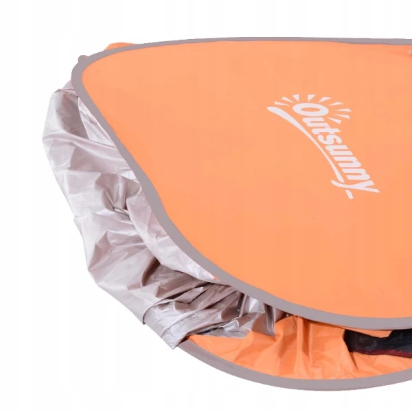 Namiot plażowy Pop Up automatyczny ochrona UV 2-3 osobowy camping Outsunny