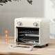 Mini piekarnik 1000W 10L z termoobiegiem kremowy HOMCOM