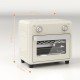 Mini piekarnik 1000W 10L z termoobiegiem kremowy HOMCOM