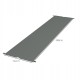 Wymienny dach do pergoli 3 x 3 m UV30+ ciemnoszary Outsunny