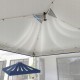 Zapasowy dach pawilonu Outsunny 3 x 3 m UV50+ wodoodporny niebieski