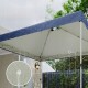 Zapasowy dach pawilonu Outsunny 3 x 3 m UV50+ wodoodporny niebieski
