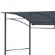 Pawilon grillowy Outsunny zadaszenie grilla 215 x 150 cm szary