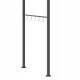 Pawilon grillowy Outsunny zadaszenie grilla 215 x 150 cm szary