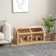 Klatka dla chomika PawHut 85x45x44 cm z domkiem i mostkiem