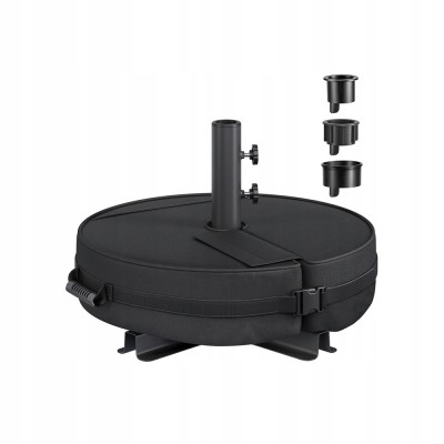 Stojak na parasol SONGMICS podstawa worek obciążający na piasek 30 kg