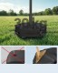 Stojak na parasol SONGMICS podstawa worek obciążający na piasek 30 kg