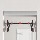 Drążek do podciągania SPORTNOW regulowany do 225 kg czarno-czerwony